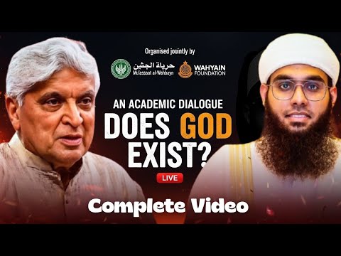 Does God Exist? 😲 Complete Video | Mufti Shamail Nadwi vs Javed Akhtar | The Ultimate Debate 2025