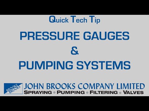 Pressure Gauges and Pumping Systems by John Brooks Company