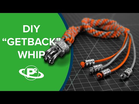 Make a "Getback" Whip from Paracord
