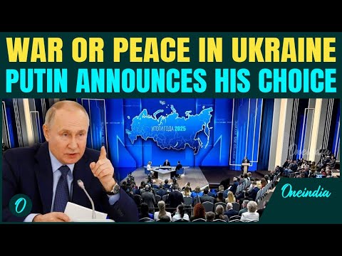 Putin Signals END of Ukraine War: Russia ‘Ready for Peace’ but Issues HARD Conditions For Peace Deal
