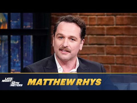 Seth Challenges Matthew Rhys to a Saint David's Day Leek Eating Competition