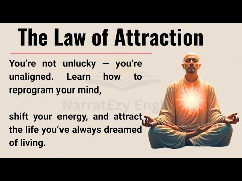The Law of Attraction Explained || Graded Reader || Improve Your English Fluency ✅️