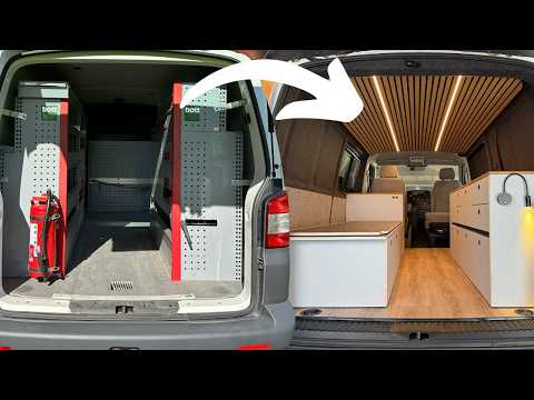 VW T5 Camper conversion without talking // Directors Cut