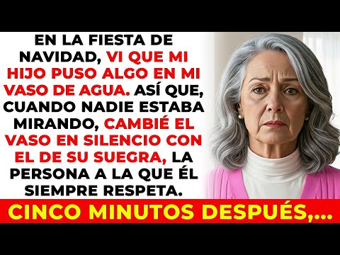 Mi Hijo Puso Algo En Mi Bebida. Cambié El Vaso Con Su Suegra, La Persona A La Que Él Siempre Respeta