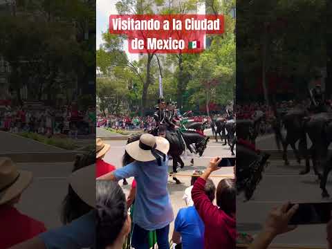 Visitando a la Ciudad de México (El Grito y Desfile Militar) #cdmx #ciudaddemexico #zocalo #amlo #mx