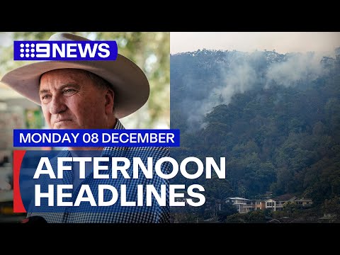 Barnaby Joyce joins One Nation; Latest NSW bushfire warnings | 9 News Australia