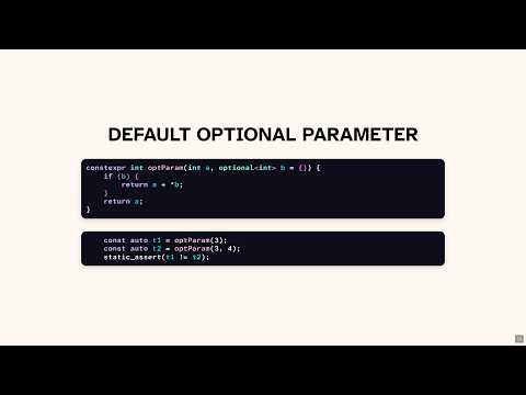 The Evolution of std::optional - From Boost to C++26 - Steve Downey - CppCon 2025