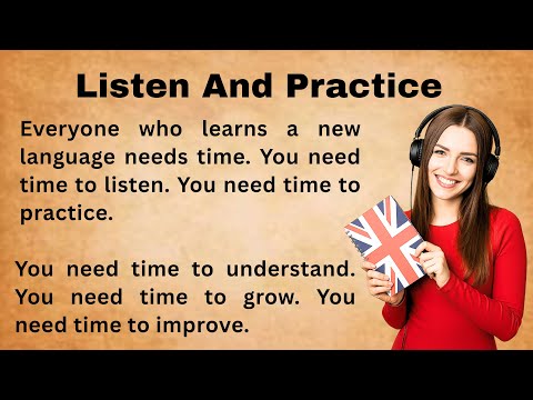 Listen and Practice || Improve Your English || Bookish English