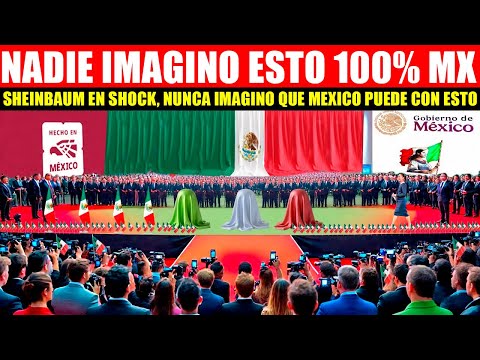 🇲🇽👏🏽EBRARD SE VOLO LA BARDA CON ESTO, PRESENTAN NUEVOS INVENTOS MEXICANOS, EUA PONE LA MIRA EN ELLOS