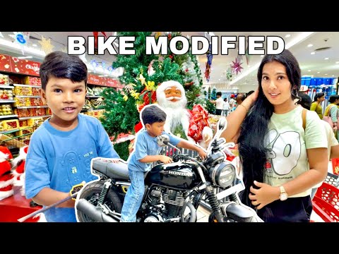 പുതിയ ബൈക്ക് പൂച്ച മാന്തി പിന്നെ നടന്നത് ഇതൊക്കെയാ🤦🥹🐈‍⬛|NEW BIKE MODIFIED|KUNJAPPAN