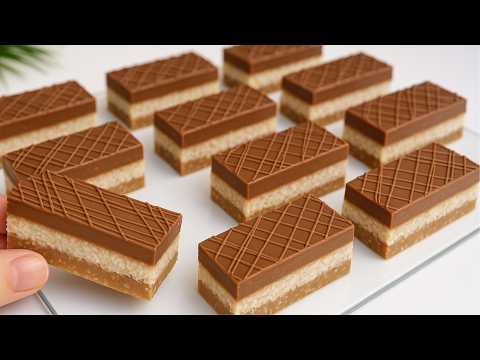 I would eat this 3 times a day! No-bake dessert with coconut in 10 minutes! Two quick recipes