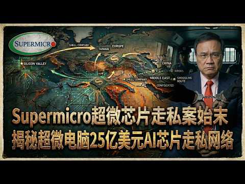 抖音炫富引发的血案：超微电脑25亿美元芯片走私案始末 | 吹风机骗过FBI？揭秘超微电脑25亿美元AI芯片走私网络 | 硅谷高管变身走私头目：超微电脑25亿美元芯片大案深度解析