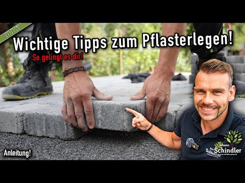 Paving driveways and paths correctly on gravel – step-by-step instructions