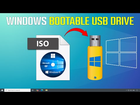 How To Create a Windows Bootable USB Drive and Install Windows
