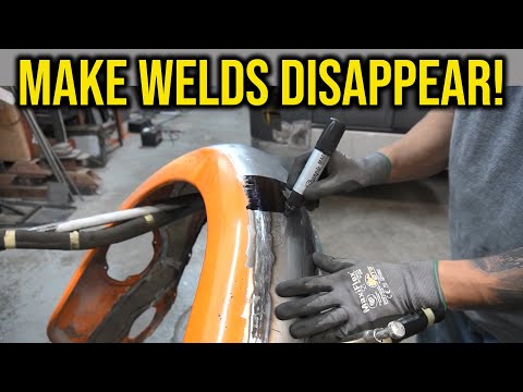 Make Welds Disappear | How to planish welds with hand tools