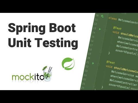 Spring Boot Unit Testing using Mockito & JUnit
