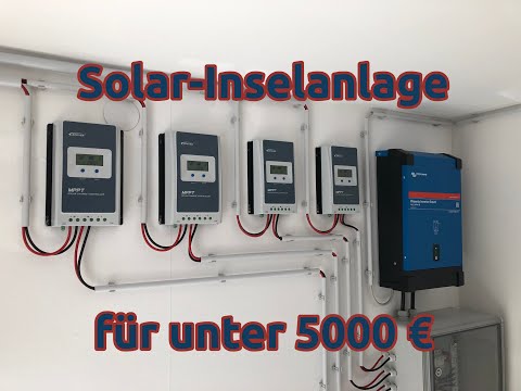 Brauchbare Insel-Solaranlage für unter 5000 Euro.