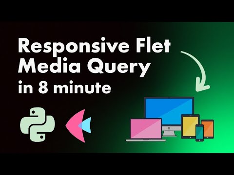 Responsive Web & App with Flet – Mobile & Desktop Layouts!