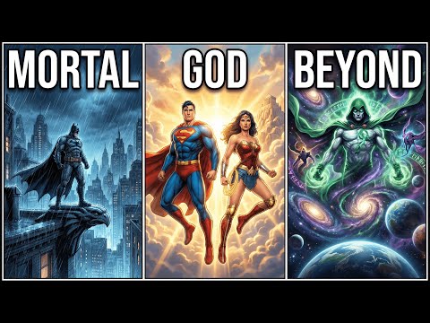 The 7 Levels of DC Gods Explained