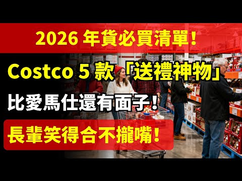 2026 New Year's Shopping Must-Buy List! These 5 Costco "gift masterpieces" are even more impressi...