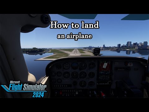How to land an airplane