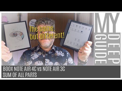 Boox Note Air 4C vs Note Air 3C: Sum of All Parts