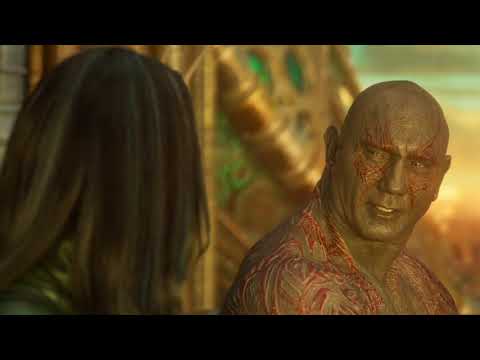 drax not having social skills for ten minutes