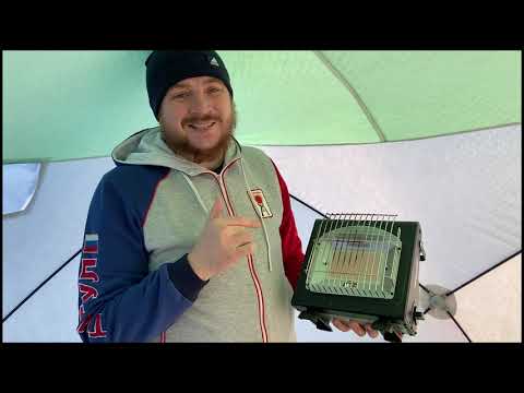 ✅ ОБЗОР на инфракрасный газовый обогреватель Helios с подогревом газ болона !