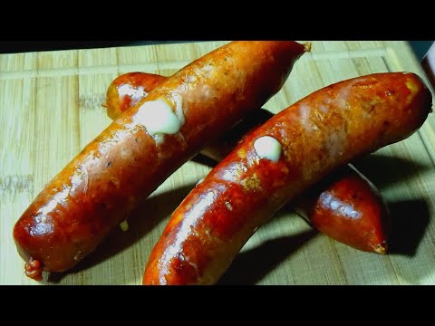 Selbstgemachte Käsekrainer