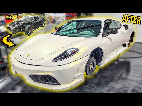 Rebuilding A Wrecked $300,000 Ferrari 430 Scuderia | Part 3
