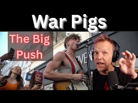 The Big Push "War Pigs" Pro Singer reaction and vocal analysis - like a kick in the face!