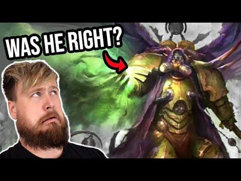 Mortarion And The Death Guard's First Crusade. | Warhammer 40K Lore