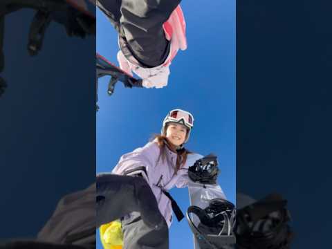 Learned to Snowboard! 🏂 #laketahoe #heavenlyskiresort #snowboard