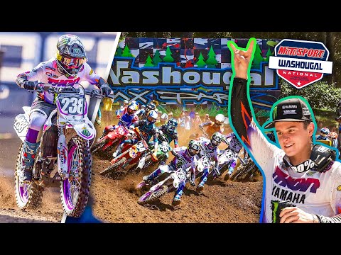 Accomplishing My Dreams! Haiden Deegan's First 1-1 Pro MX Finish! Rookie Year | Washougal MX