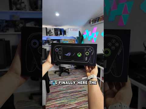 It’s here 👀 The new ROG Xbox Ally X ⚡️#ROG #ROGANZ #XboxAlly #XboxAllyX #handheldgaming