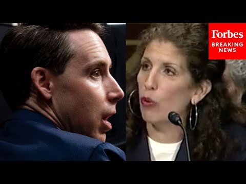 'You Won't Be Frank With The Committee About Your Past': Hawley Presses Biden Judicial Nominee