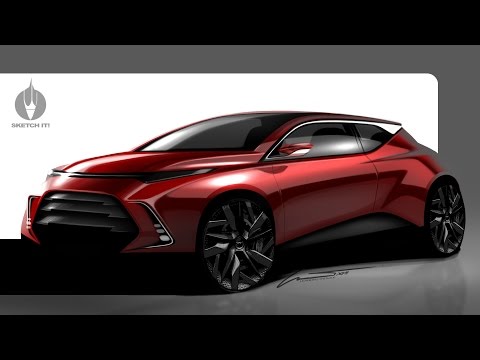 SKETCH-IT! #17 • Automotive rendering