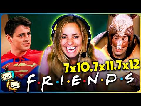 FRIENDS (2000) Season 7 Episodes 7x10, 7x11 & 7x12 Reaction! | First Time Watch!