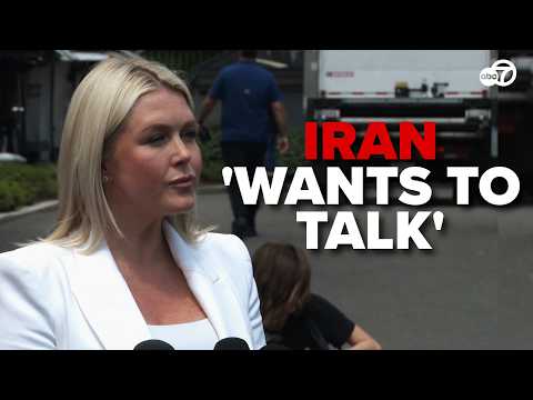 LEAVITT: WE'VE SEEN PROGRESS IN IRAN TALKS