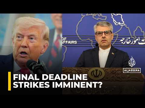 Trump Iran deadline: US threatens massive strikes as Tehran rejects ceasefire deal.