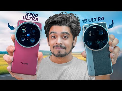 vivo X200 Ultra vs xiaomi 15 Ultra Camera Comparison ⚡Best Camera Smartphone in 2025 ?