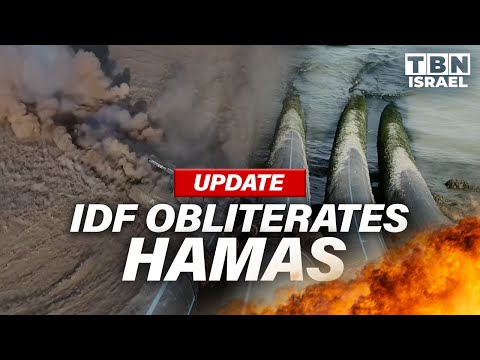 UPDATE: IDF PUMPS Water Into Underground Terror Tunnels, OBLITERATING Hamas | TBN Israel