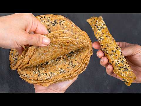 Just Oats! No Flour – Healthy Oatmeal Flatbread for Weight Loss