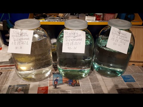 Яблочная брага. Многократные укрепляющие перегонки (отгабриэливание)