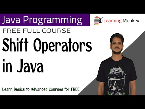 Shift Operators in Java || Lesson 10 || Java Programming || Learning Monkey ||