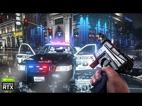 My RTX 4090 is OVERHEATING with this GTA 5 Ultra Realistic Graphics Mod - Better Than GTA 6?!