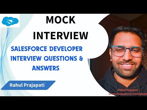 Salesforce Developer Mock Interview 2+Years experience