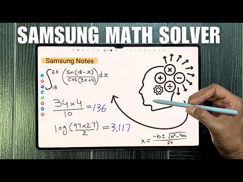 Samsung Notes Math Solver with S Pen - Latest Update - 5 Powerful Features