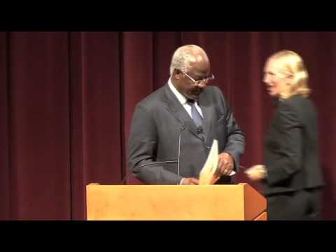 Dr. Ernest Bai Koroma, President of Sierra Leone Speaks at Notre Dame