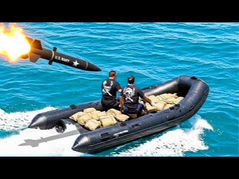 US Navy's Crushing Revenge on Mexican Cartel Boat